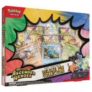 Pokémon Ascended Heroes First Partners Deluxe Pin Collection