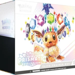 Pokémon Scarlet & Violet – Prismatic Evolutions Elite Trainer Box